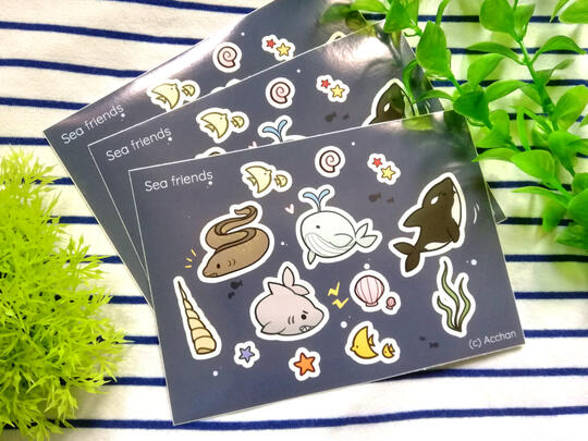 Sheet Sea Friends